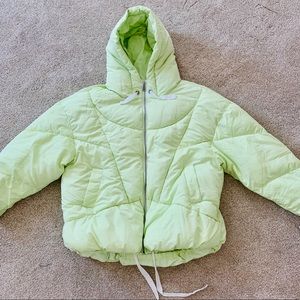 Free people coat mint color New with tag !